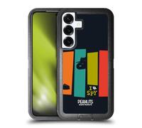 Head Case Designs Officially Licensed Peanuts Secret Agent The Many Faces Of Snoopy Ultra-Armoured Shockproof Case [Military Grade Protection] Compatible With Samsung Galaxy S25+