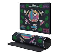 Head Case Designs Officially Licensed Peanuts Snoopy Aloha Disco Graphics 9.84 x 11.81 x 0.12 inches (250 x 300 mm) - S Gaming Office Desk PC Keyboard Mouse Mat Pad
