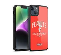 Head Case Designs Officially Licensed Peanuts Snoopy Athletic Department Varsity Sports Gel Armour Case [Military Grade Protection] Compatible With Apple iPhone 14 Plus
