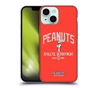 Head Case Designs Officially Licensed Peanuts Snoopy Athletic Department Varsity Sports Gel Case [Military Grade Protection] Compatible with Apple iPhone 13 Mini and Compatible with MagSafe