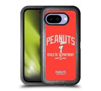 Head Case Designs Officially Licensed Peanuts Snoopy Athletic Department Varsity Sports Ultra-Armoured Shockproof Case [Military Grade Protection] Compatible With Google Pixel 9A