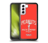 Head Case Designs Officially Licensed Peanuts Snoopy Athletic Department Varsity Sports Ultra-Armoured Shockproof Case [Military Grade Protection] Compatible With Samsung Galaxy S21+ 5G