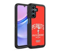Head Case Designs Officially Licensed Peanuts Snoopy Athletic Department Varsity Sports Ultra-Armoured Shockproof Case [Military Grade Protection] Compatible With Samsung Galaxy A15