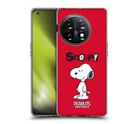 Head Case Designs Officially Licensed Peanuts Snoopy Characters Gel Case [Military Grade Protection] Compatible With OnePlus 11 5G