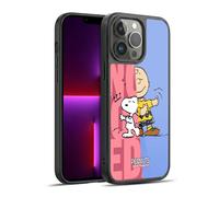 Head Case Designs Officially Licensed Peanuts Snoopy & Charlie Halfs And Laughs Gel Armour Case [Military Grade Protection] Compatible With Apple iPhone 13 Pro Max