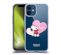 Head Case Designs Officially Licensed Peanuts Snoopy Hugs And Kisses Sealed With A Kiss Gel Case [Military Grade Protection] Compatible with Apple iPhone 12 Mini and Compatible with MagSafe