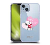 Head Case Designs Officially Licensed Peanuts Snoopy Hugs And Kisses Sealed With A Kiss Gel Case [Military Grade Protection] Compatible with Apple iPhone 14 Plus and Compatible with MagSafe