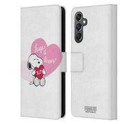 Head Case Designs Officially Licensed Peanuts Snoopy Hugs And Kisses Sealed With A Kiss Leather Wallet Case Compatible With Samsung Galaxy A25 5G