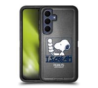 Head Case Designs Officially Licensed Peanuts Snoopy I Scream Rock Tees Ultra-Armoured Shockproof Case [Military Grade Protection] Compatible With Samsung Galaxy S25 FE