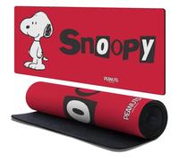Head Case Designs Officially Licensed Peanuts Snoopy in Red Graphics 37.4 x 15.75 x 0.16 inches (900 x 400 mm) - XL Gaming Office Desk PC Keyboard Mouse Mat Pad