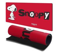 Head Case Designs Officially Licensed Peanuts Snoopy in Red Graphics Gaming Office Desk PC Keyboard Mouse Mat Pad 23.62 x 11.81 x 0.12 inches (600 x 300 mm) - L