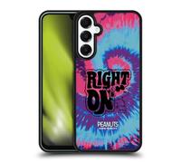 Head Case Designs Officially Licensed Peanuts Snoopy Tie Dye Right On Woodstock 50th Gel Armour Case [Military Grade Protection] Compatible With Samsung Galaxy A16 5G