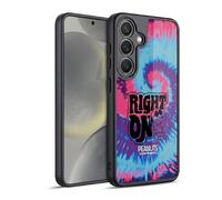Head Case Designs Officially Licensed Peanuts Snoopy Tie Dye Right On Woodstock 50th Gel Armour Case [Military Grade Protection] Compatible With Samsung Galaxy S24 5G