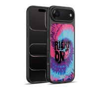 Head Case Designs Officially Licensed Peanuts Snoopy Tie Dye Right On Woodstock 50th Gel Armour Case [Military Grade Protection] Compatible With Apple iPhone 17 Air