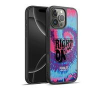 Head Case Designs Officially Licensed Peanuts Snoopy Tie Dye Right On Woodstock 50th Gel Armour Case [Military Grade Protection] Compatible With Apple iPhone 16 Pro Max