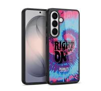 Head Case Designs Officially Licensed Peanuts Snoopy Tie Dye Right On Woodstock 50th Gel Armour Case [Military Grade Protection] Compatible With Samsung Galaxy S26 Plus
