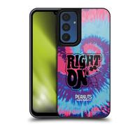 Head Case Designs Officially Licensed Peanuts Snoopy Tie Dye Right On Woodstock 50th Gel Armour Case [Military Grade Protection] Compatible With Samsung Galaxy A15