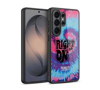 Head Case Designs Officially Licensed Peanuts Snoopy Tie Dye Right On Woodstock 50th Gel Armour Case [Military Grade Protection] Compatible With Samsung Galaxy S26 Ultra