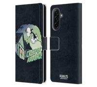 Head Case Designs Officially Licensed Peanuts Snoopy Vampire Spooktacular Leather Wallet Case Compatible With Samsung Galaxy A17 4G / 5G