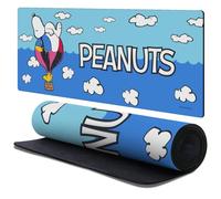 Head Case Designs Officially Licensed Peanuts Snoopy & Woodstock Balloon Graphics 37.4 x 15.75 x 0.16 inches (900 x 400 mm) - XL Gaming Office Desk PC Keyboard Mouse Mat Pad