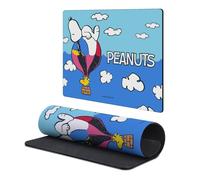 Head Case Designs Officially Licensed Peanuts Snoopy & Woodstock Balloon Graphics 9.84 x 11.81 x 0.12 inches (250 x 300 mm) - S Gaming Office Desk PC Keyboard Mouse Mat Pad