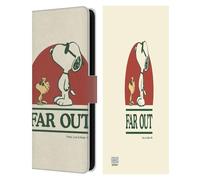 Head Case Designs Officially Licensed Peanuts Snoopy Woodstock Far Out Woodstock 50th Leather Wallet Case Compatible With Samsung Galaxy S25 FE