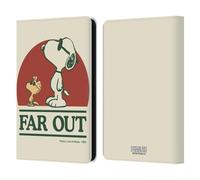 Head Case Designs Officially Licensed Peanuts Snoopy Woodstock Far Out Woodstock 50th Leather Wallet Case Compatible With Amazon Kindle 11th Gen 6in 2022