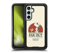 Head Case Designs Officially Licensed Peanuts Snoopy Woodstock Far Out Woodstock 50th Ultra-Armoured Shockproof Case Compatible With Samsung Galaxy S23 FE 5G