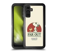 Head Case Designs Officially Licensed Peanuts Snoopy Woodstock Far Out Woodstock 50th Ultra-Armoured Shockproof Case Compatible With Samsung Galaxy A13 5G (2021)