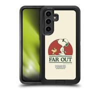 Head Case Designs Officially Licensed Peanuts Snoopy Woodstock Far Out Woodstock 50th Ultra-Armoured Shockproof Case Compatible With Samsung Galaxy S24+ 5G