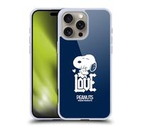 Head Case Designs Officially Licensed Peanuts Snoopy Woodstock Love Rock Tees Gel Case [Military Grade Protection] Compatible with Apple iPhone 16 Pro Max and Compatible with MagSafe