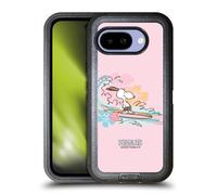 Head Case Designs Officially Licensed Peanuts Surf Beach Snoopy Ultra-Armoured Shockproof Case [Military Grade Protection] Compatible With Google Pixel 9A