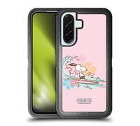 Head Case Designs Officially Licensed Peanuts Surf Beach Snoopy Ultra-Armoured Shockproof Case [Military Grade Protection] Compatible With Samsung Galaxy A36 5G