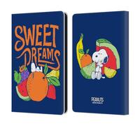 Head Case Designs Officially Licensed Peanuts Sweet Dreams Snoopy Naturally Sweet Leather Wallet Case Compatible With Amazon Kindle Paperwhite 6