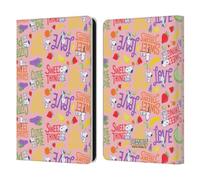 Head Case Designs Officially Licensed Peanuts Sweet Snoopy Naturally Sweet Leather Wallet Case Compatible With Amazon Kindle Paperwhite 6