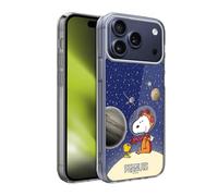 Head Case Designs Officially Licensed Peanuts Top Of The Moon Secrets Of Apollo 10 Gel Case [Military Grade Protection] Compatible with Apple iPhone 17 Pro Max and Compatible with MagSafe