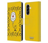 Head Case Designs Officially Licensed Peanuts Woodstock XOXO Sealed With A Kiss Leather Wallet Case Compatible With Samsung Galaxy A56 5G