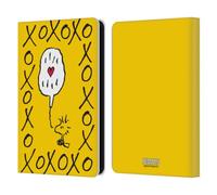 Head Case Designs Officially Licensed Peanuts Woodstock XOXO Sealed With A Kiss Leather Wallet Case Compatible With Amazon Kindle 11th Gen (2024)