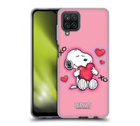 Head Case Designs Officially Licensed Peanuts XOXO Snoopy Boardwalk Airbrush Gel Case [Military Grade Protection] Compatible With Samsung Galaxy A12 (2020)
