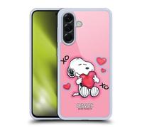 Head Case Designs Officially Licensed Peanuts XOXO Snoopy Boardwalk Airbrush Gel Case [Military Grade Protection] Compatible With Samsung Galaxy A56 5G