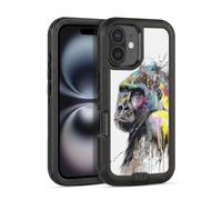 Head Case Designs Officially Licensed Pixie Cold I See The Future Animals Ultra-Armoured Shockproof Case [Military Grade Protection] Compatible With Apple iPhone 16