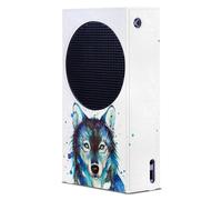 Head Case Designs Officially Licensed Pixie Cold Ice Wolf Art Mix Game Console Wrap Case Cover Compatible With Xbox Series S Console