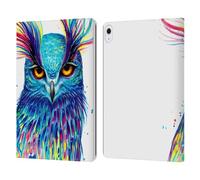 Head Case Designs Officially Licensed Pixie Cold Into The Blue Animals Leather Wallet Case Compatible With Apple iPad Air 13 2024/2025