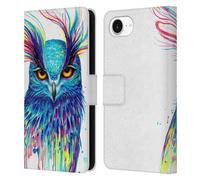 Head Case Designs Officially Licensed Pixie Cold Into The Blue Animals Leather Wallet Case Compatible With Apple iPhone 16e