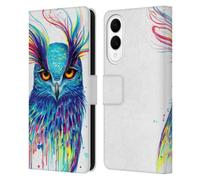 Head Case Designs Officially Licensed Pixie Cold Into The Blue Animals Leather Wallet Case Compatible With Samsung Galaxy S25 Edge