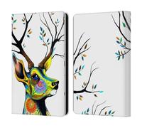 Head Case Designs Officially Licensed Pixie Cold King Of The Forest Animals Leather Wallet Case Compatible With Amazon Kindle Paperwhite 6