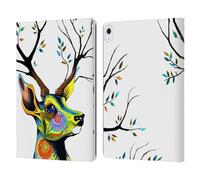 Head Case Designs Officially Licensed Pixie Cold King Of The Forest Animals Leather Wallet Case Compatible With Apple iPad Air 13 2024/2025