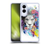 Head Case Designs Officially Licensed Pixie Cold King Of The Lions Cats Gel Case [Military Grade Protection] Compatible With Samsung Galaxy S25 Edge
