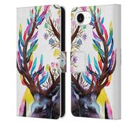 Head Case Designs Officially Licensed Pixie Cold Memories Animals Leather Wallet Case Compatible With Apple iPhone 16e