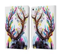Head Case Designs Officially Licensed Pixie Cold Memories Animals Leather Wallet Case Compatible With Apple iPad Air 13 2024/2025